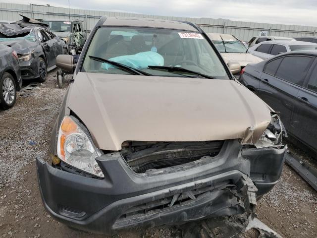 JHLRD78884C004982 - 2004 HONDA CR-V EX GOLD photo 5