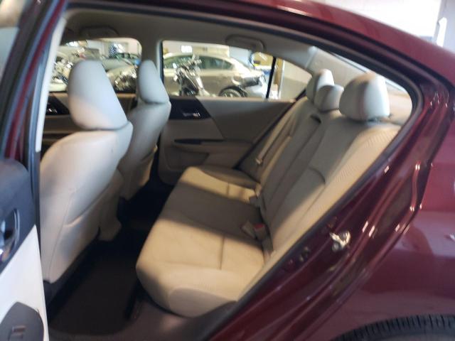 1HGCR2F47HA230005 - 2017 HONDA ACCORD LX BURGUNDY photo 10