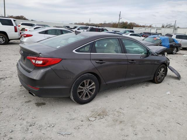 5NPE24AF3HH444935 - 2017 HYUNDAI SONATA SE CHARCOAL photo 3