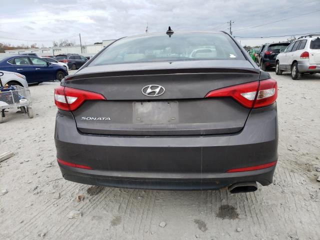 5NPE24AF3HH444935 - 2017 HYUNDAI SONATA SE CHARCOAL photo 6