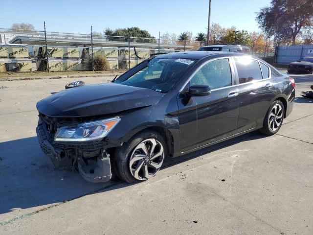 1HGCR2F72GA238862 - 2016 HONDA ACCORD EX BLACK photo 1