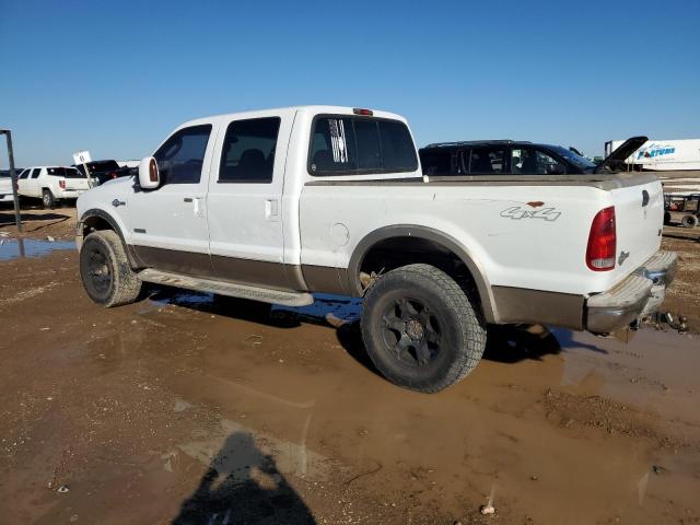 1FTSW21P95EB34403 - 2005 FORD F250 SUPER DUTY WHITE photo 2