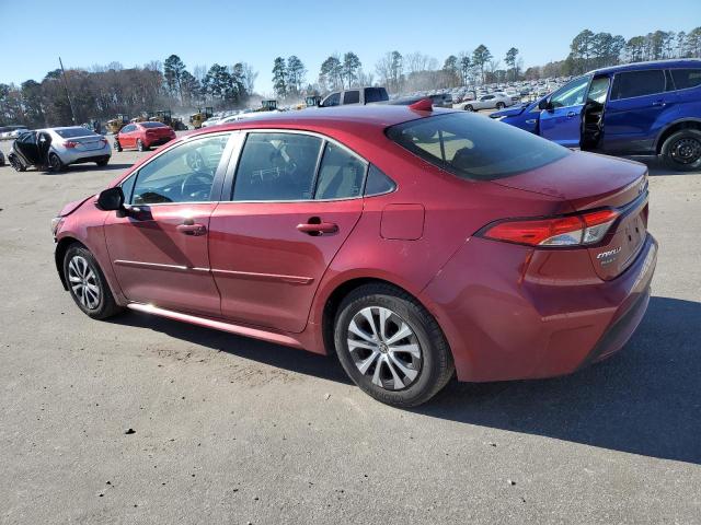 JTDEAMDE0NJ060474 - 2022 TOYOTA COROLLA LE RED photo 2