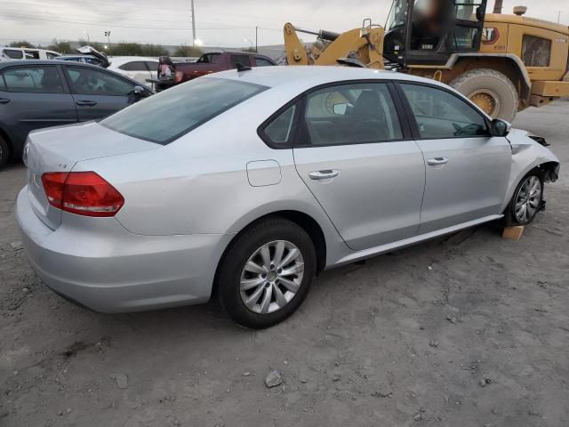 1VWAT7A30FC042184 - 2015 VOLKSWAGEN PASSAT S SILVER photo 3