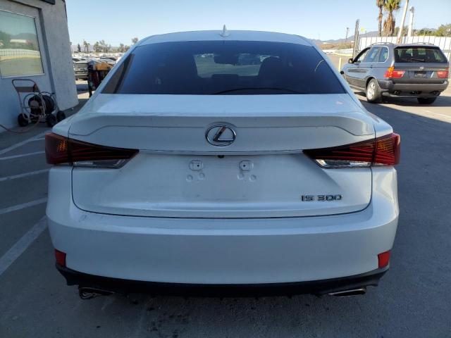 JTHBA1D27K5089867 - 2019 LEXUS IS 300 WHITE photo 6