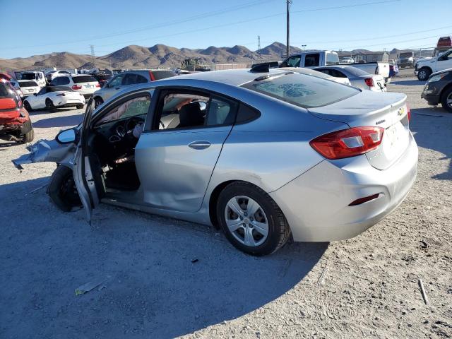 1G1BC5SM7H7224715 - 2017 CHEVROLET CRUZE LS SILVER photo 2