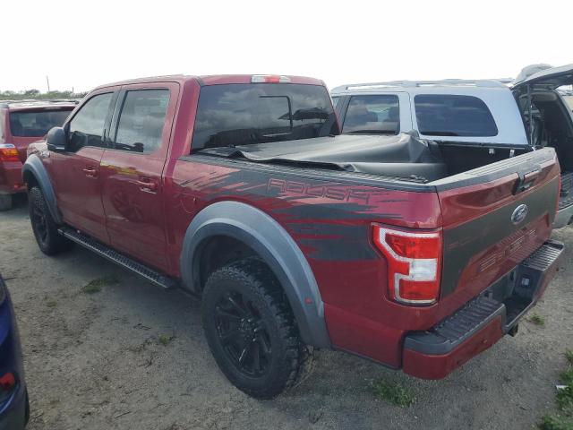 1FTEW1E5XJFB34088 - 2018 FORD F150 SUPERCREW RED photo 2