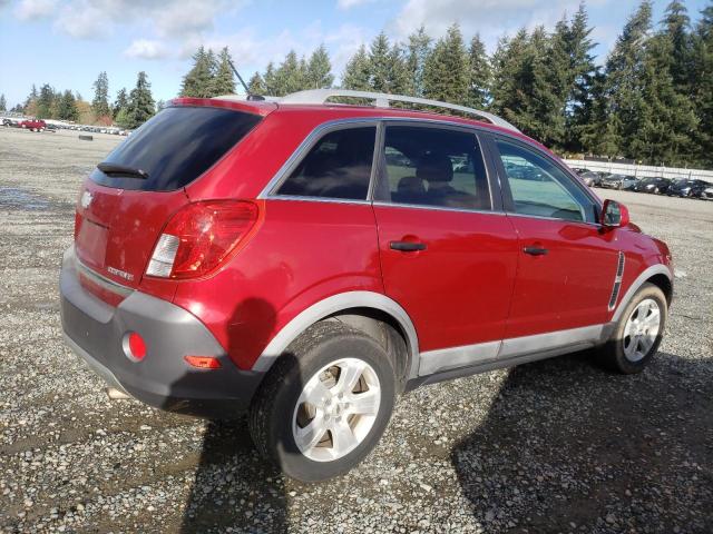 3GNAL2EK3DS636905 - 2013 CHEVROLET CAPTIVA LS RED photo 3