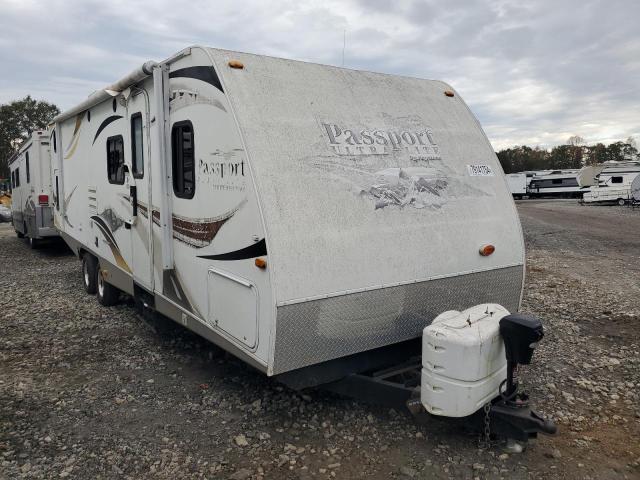 4YDT29126BT414393 - 2011 KEYSTONE PASSPORT WHITE photo 1