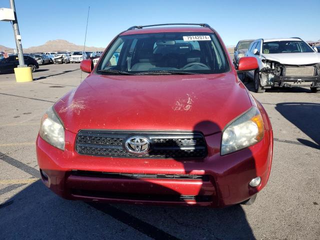 JTMBK32V866003344 - 2006 TOYOTA RAV4 SPORT RED photo 5