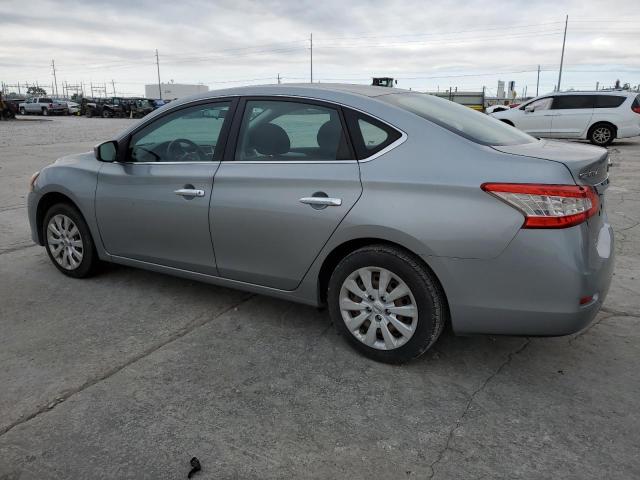 3N1AB7AP5EY223282 - 2014 NISSAN SENTRA S SILVER photo 2