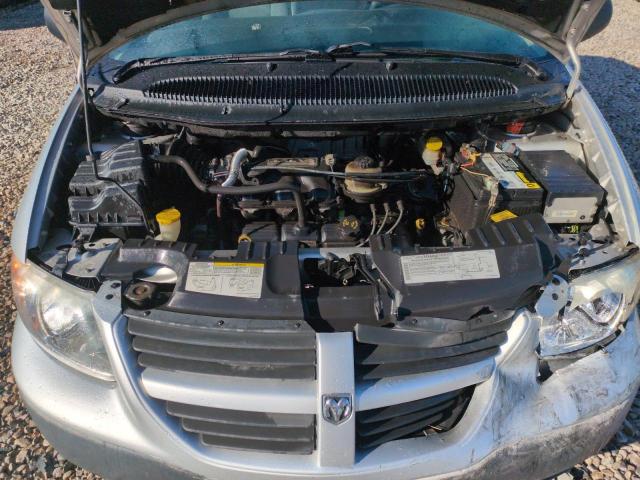 1D4GP25R45B289752 - 2005 DODGE CARAVAN SE SILVER photo 12