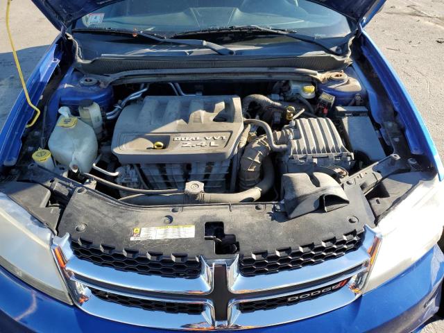 1C3CDZAB1DN534899 - 2013 DODGE AVENGER SE BLUE photo 11