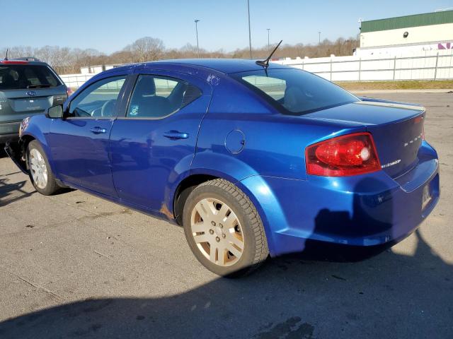 1C3CDZAB1DN534899 - 2013 DODGE AVENGER SE BLUE photo 2