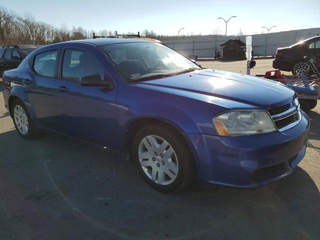 1C3CDZAB1DN534899 - 2013 DODGE AVENGER SE BLUE photo 4