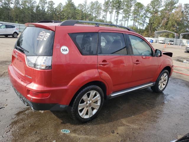 JA4AS3AW0DU012810 - 2013 MITSUBISHI OUTLANDER SE RED photo 3