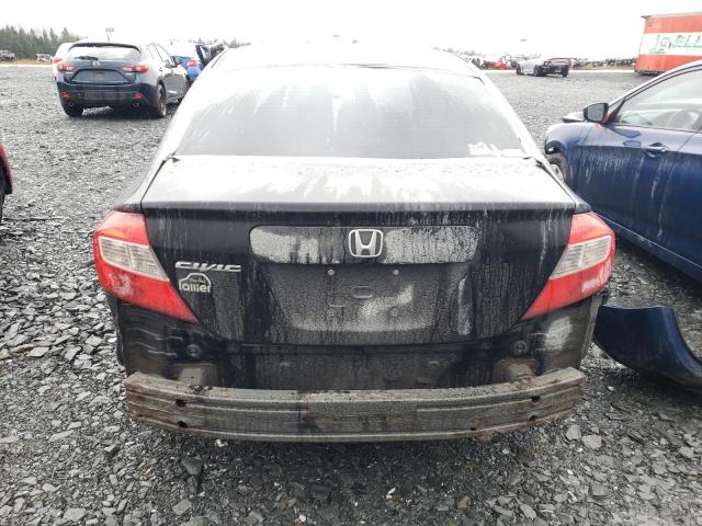 2HGFB2F46CH121448 - 2012 HONDA CIVIC LX BLACK photo 6