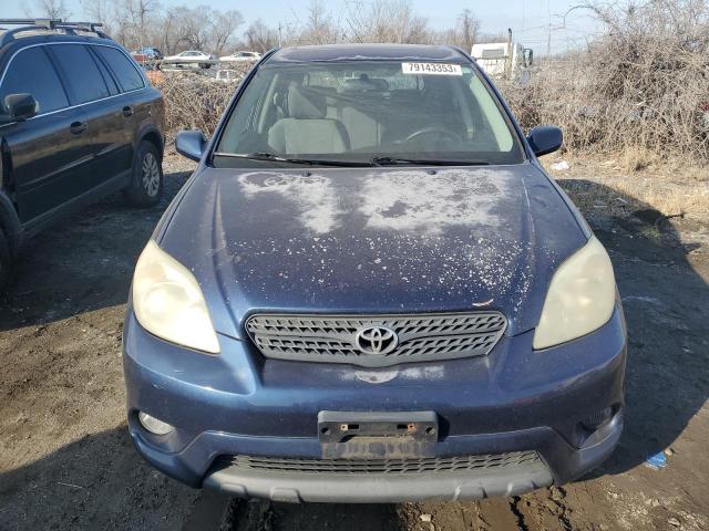 2T1KR30EX6C607520 - 2006 TOYOTA COROLLA MA XR BLUE photo 5