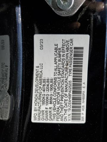 19UDE4H68PA025205 - 2023 ACURA INTEGRA A-SPEC TECH BLACK photo 12