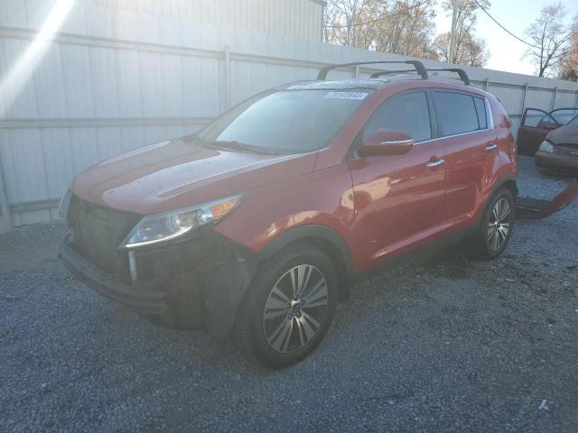 KNDPC3AC7E7562640 - 2014 KIA SPORTAGE EX RED photo 1