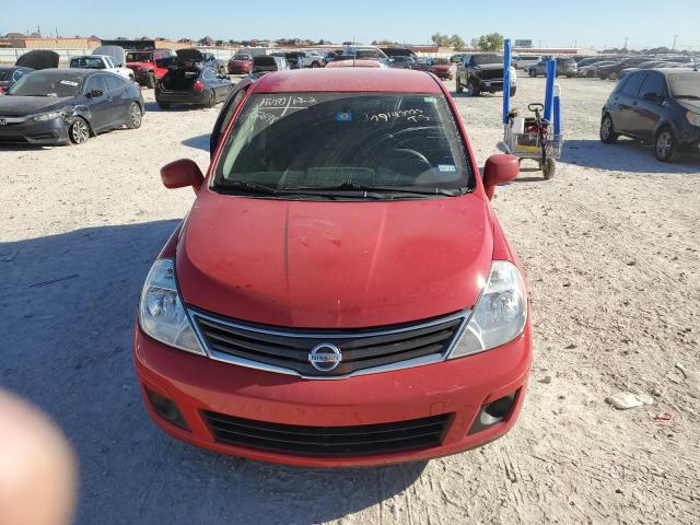 3N1BC1CP1CL364288 - 2012 NISSAN VERSA S RED photo 5