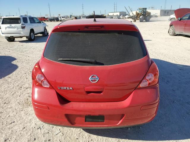 3N1BC1CP1CL364288 - 2012 NISSAN VERSA S RED photo 6