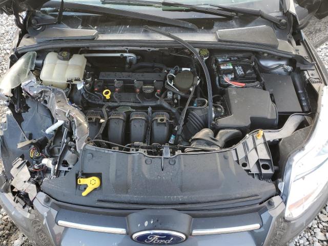 1FADP3K22EL123856 - 2014 FORD FOCUS SE SILVER photo 11