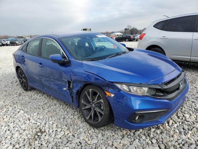 2HGFC2F89KH604611 - 2019 HONDA CIVIC SPORT 蓝色 照片 4