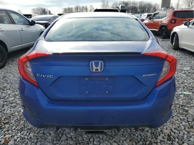 2HGFC2F89KH604611 - 2019 HONDA CIVIC SPORT 蓝色 照片 6
