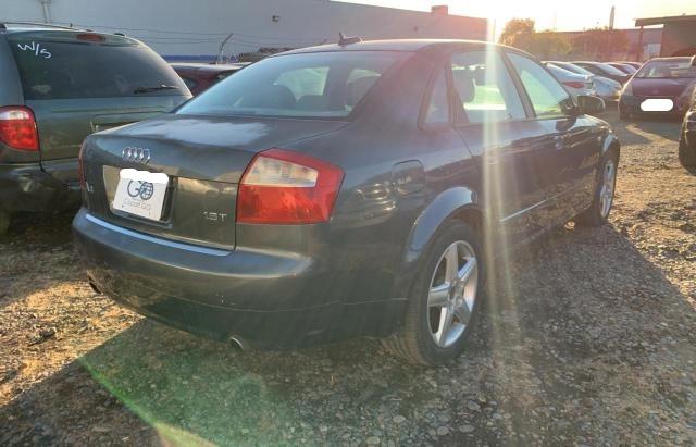 WAUJC68E45A076625 - 2005 AUDI A4 1.8T GRAY photo 4