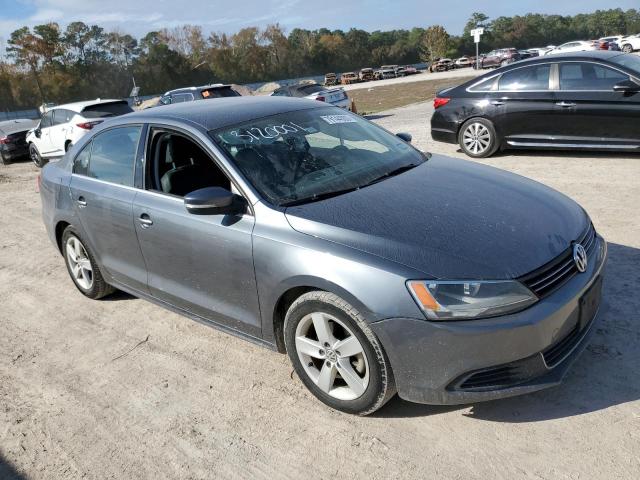 3VWLL7AJ8DM398420 - 2013 VOLKSWAGEN JETTA TDI GRAY photo 4