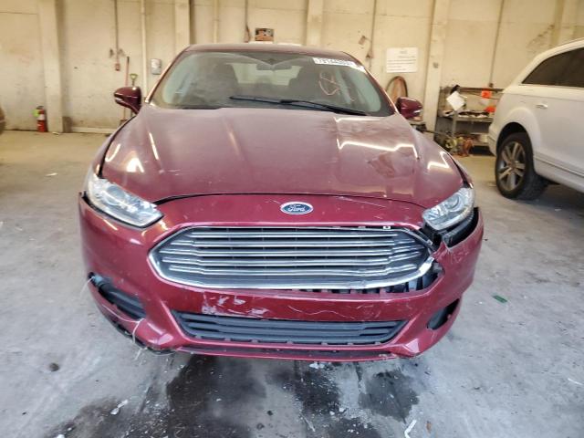 1FA6P0HD9F5102881 - 2015 FORD FUSION SE BURGUNDY photo 5