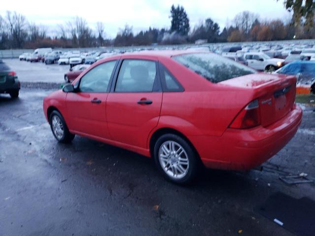 1FAHP34NX7W215890 - 2007 FORD FOCUS ZX4 RED photo 2