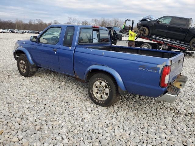 1N6ED26YXXC307815 - 1999 NISSAN FRONTIER KING CAB XE BLUE photo 2