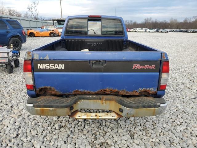 1N6ED26YXXC307815 - 1999 NISSAN FRONTIER KING CAB XE BLUE photo 6