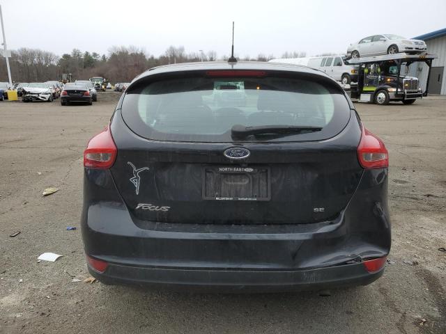 1FADP3K29JL283565 - 2018 FORD FOCUS SE BLACK photo 6