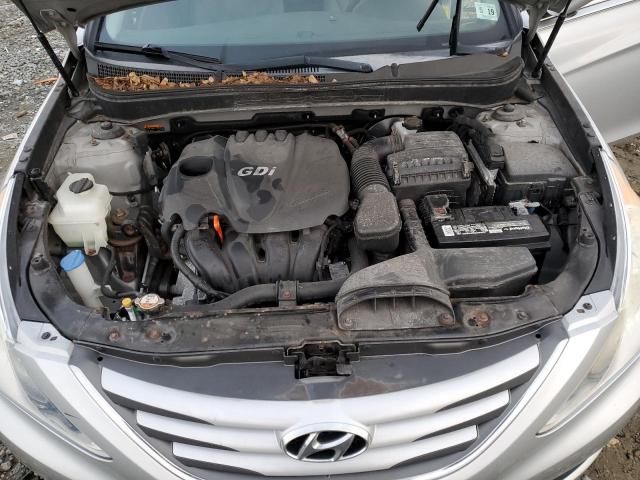 5NPEB4AC2EH934137 - 2014 HYUNDAI SONATA GLS SILVER photo 11