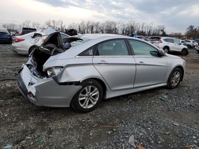 5NPEB4AC2EH934137 - 2014 HYUNDAI SONATA GLS SILVER photo 3