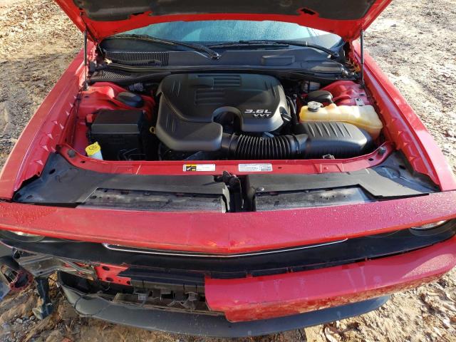 2C3CDYAG7DH569574 - 2013 DODGE CHALLENGER SXT RED photo 11