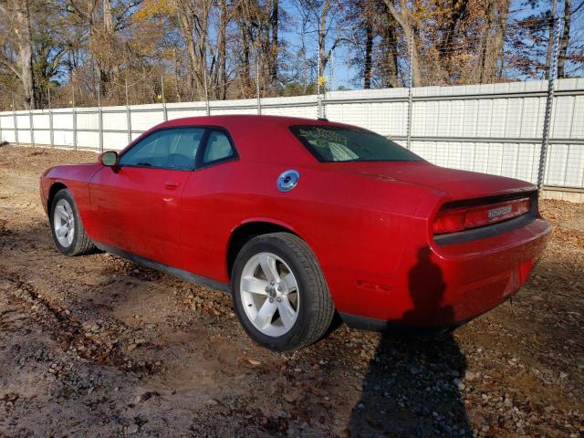 2C3CDYAG7DH569574 - 2013 DODGE CHALLENGER SXT RED photo 2