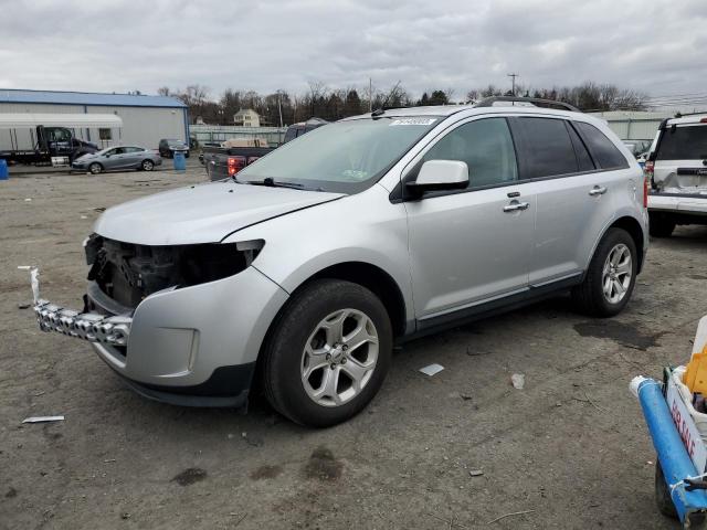 2FMDK3JC6BBA40957 - 2011 FORD EDGE SEL SILVER photo 1