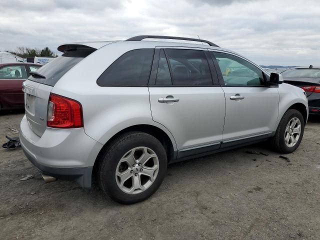 2FMDK3JC6BBA40957 - 2011 FORD EDGE SEL SILVER photo 3