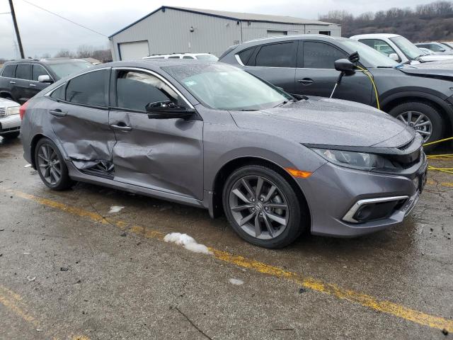 19XFC1F35LE215328 - 2020 HONDA CIVIC EX GRAY photo 4