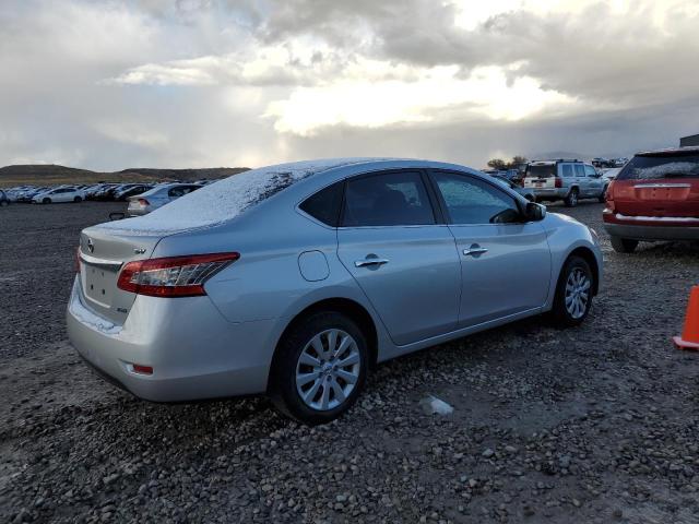 3N1AB7AP4EY209891 - 2014 NISSAN SENTRA S SILVER photo 3