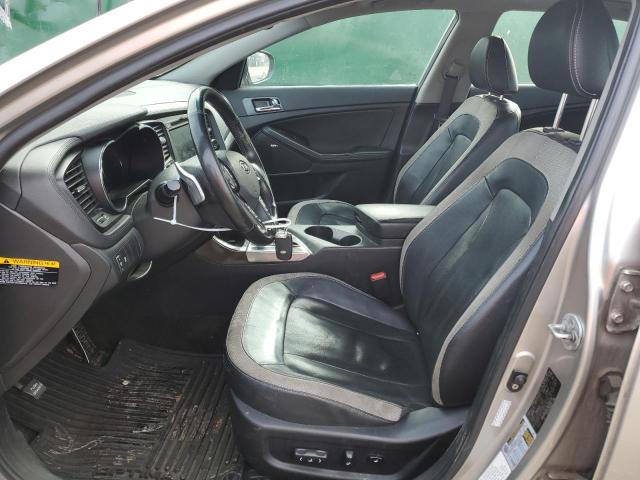 KNAGR4A67B5114773 - 2011 KIA OPTIMA SX SILVER photo 7