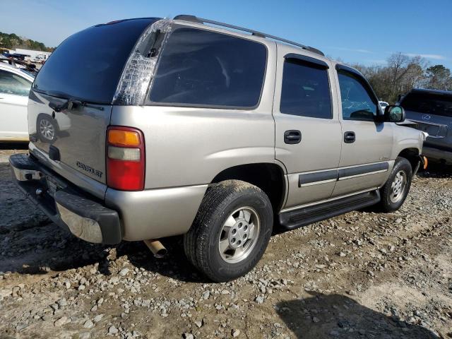 1GNEC13Z83J224264 - 2003 CHEVROLET TAHOE C1500 TAN photo 3