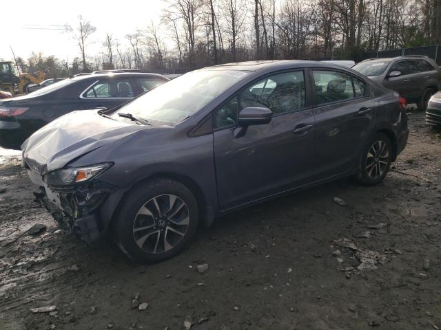 2HGFB2F8XFH557923 - 2015 HONDA CIVIC EX GRAY photo 1