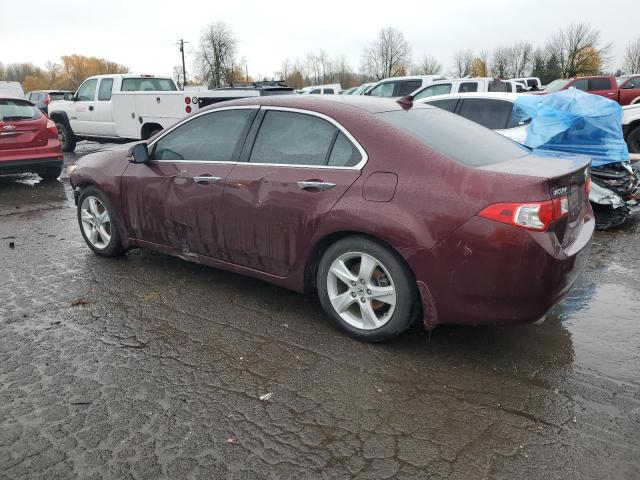 JH4CU2F68AC018639 - 2010 ACURA TSX MAROON photo 2