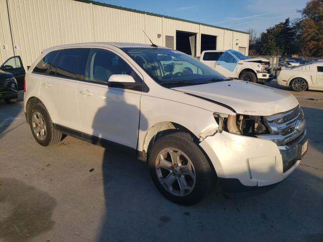 2FMDK3JC9DBE20071 - 2013 FORD EDGE SEL WHITE photo 4