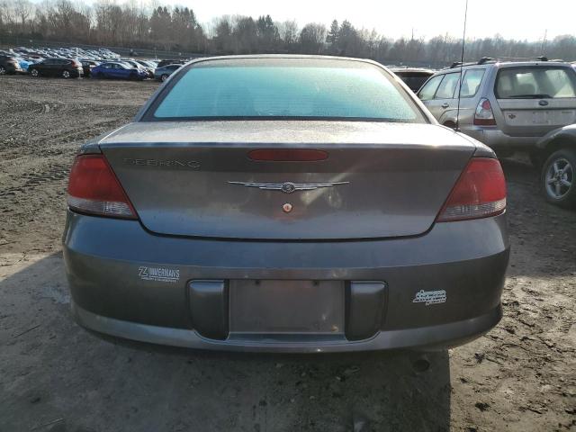 1C3EL46X05N596251 - 2005 CHRYSLER SEBRING GRAY photo 6